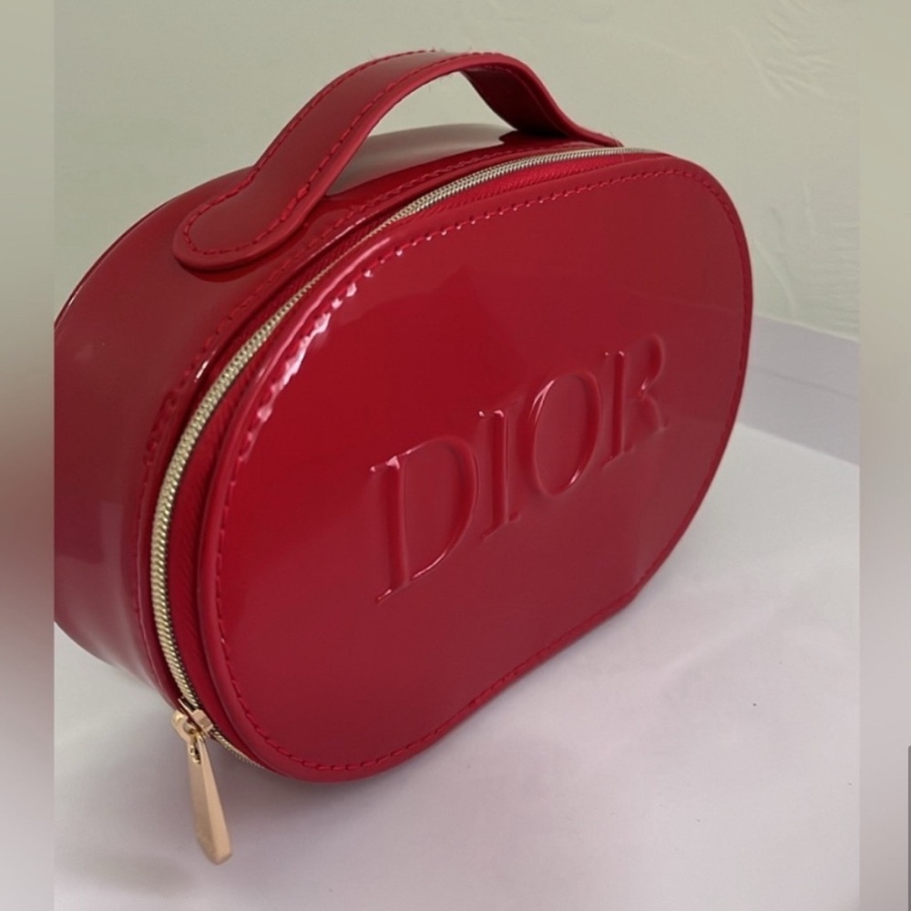 Dior Red Patent Top Handle Novelty Vanity NIB - Picture 9 of 10